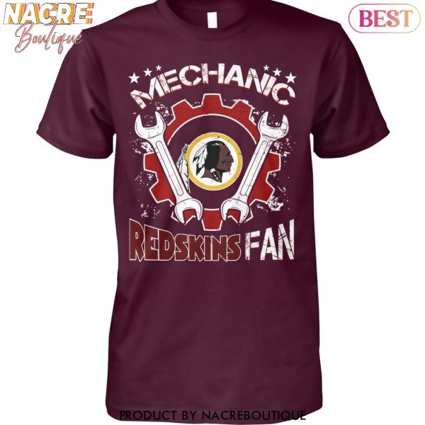 Mechanic Redskins Fan – Washington Commanders Unisex T-Shirt