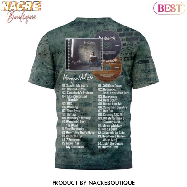 Morgan Wallen Dangerous 3D T-Shirt