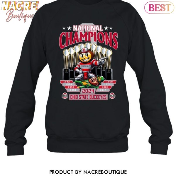 National Champions 2024 Ohio State Buckeyes Unisex T-Shirt