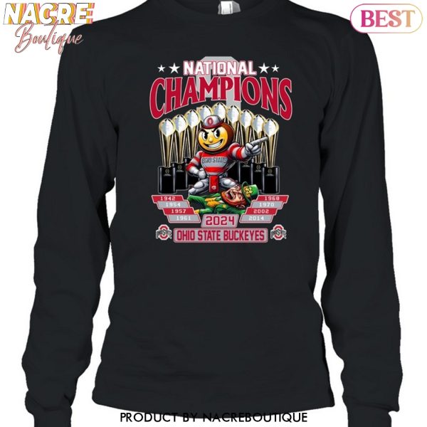 National Champions 2024 Ohio State Buckeyes Unisex T-Shirt