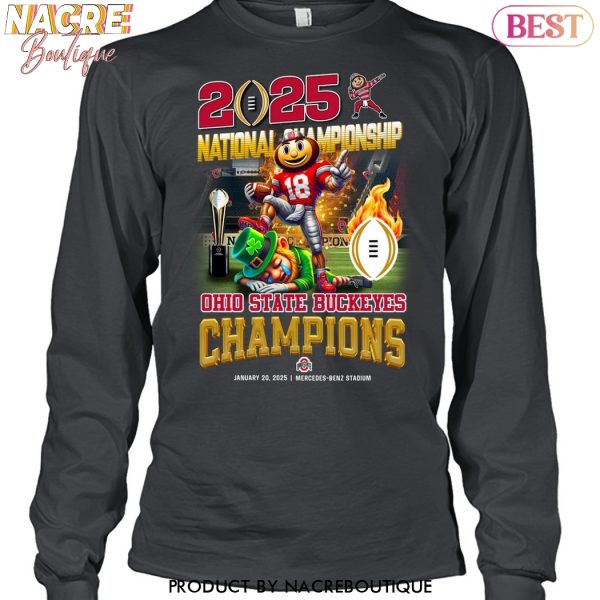 National Champions Ohio State Buckeyes 2025 Unisex T-Shirt