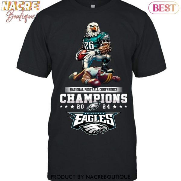 National Football Conference Champions 2024 Philadelphia Eagles Unisex T-Shirt