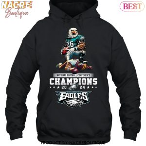 National Football Conference Champions 2024 Philadelphia Eagles Unisex T-Shirt