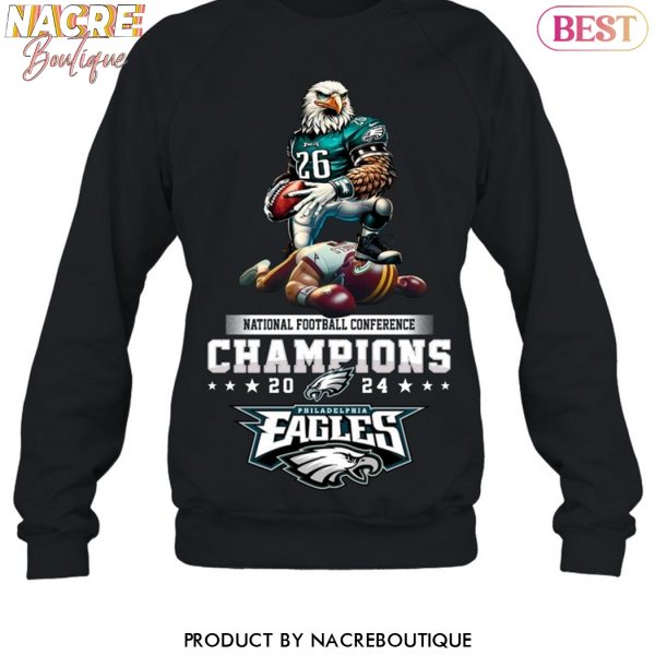 National Football Conference Champions 2024 Philadelphia Eagles Unisex T-Shirt