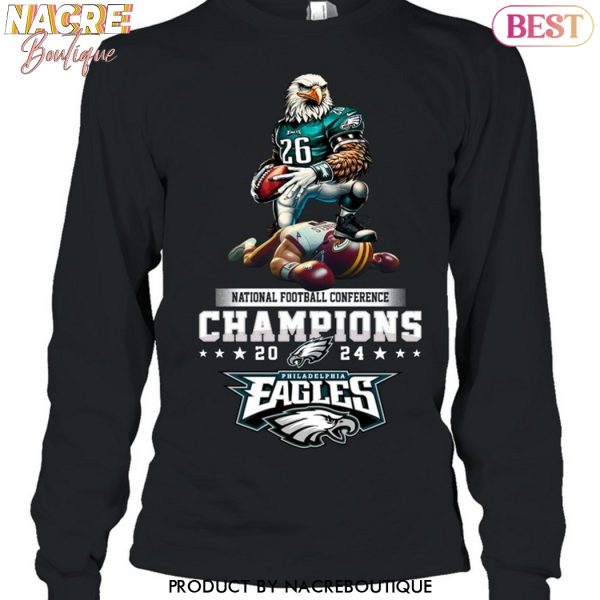 National Football Conference Champions 2024 Philadelphia Eagles Unisex T-Shirt