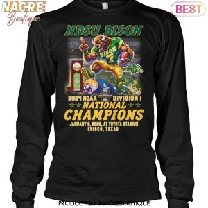 North Dakota State Bison National Champions Unisex T-Shirt