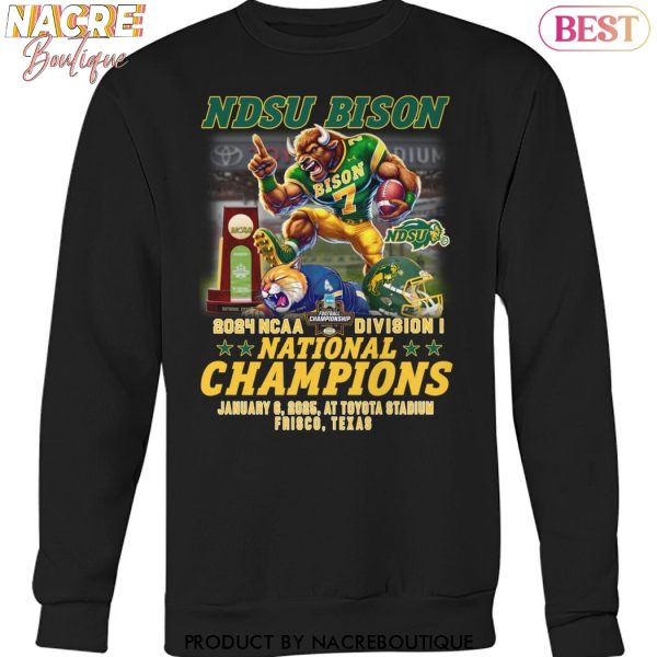 North Dakota State Bison National Champions Unisex T-Shirt