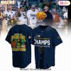 Notre Dame Fighting Irish 2025 Capital One Orange Bowl Champions Baseball Jersey – Green