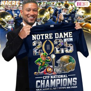 Notre Dame Fighting Irish 2025 CFP National Champions Unisex T-Shirt