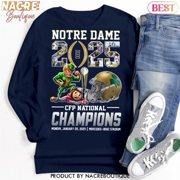 Notre Dame Fighting Irish 2025 CFP National Champions Unisex T-Shirt