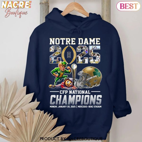 Notre Dame Fighting Irish 2025 CFP National Champions Unisex T-Shirt