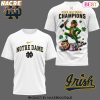 2026 CFP National Champions Champs On Our Way To The A Notre Dame Fighting Irish 3D T-Shirt – Blue