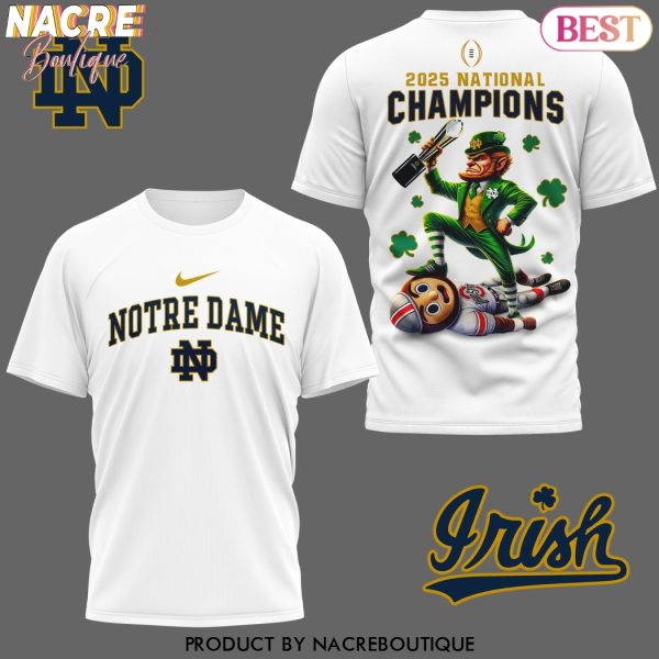 Notre Dame Fighting Irish 2025 National Champions 3D T-Shirt