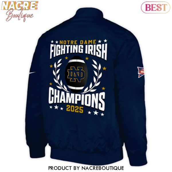 Notre Dame Fighting Irish 2025 National Champions Baseball Jacket