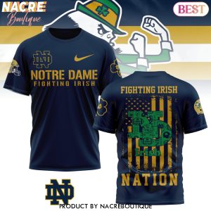 Notre Dame Fighting Irish – Irish Nation 3D T-Shirt