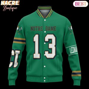 Notre Dame Fighting Irish Riley Leonard Baseball Jacket