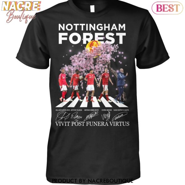 Nottingham Forest Vivit Post Funera Virtus Signature Unisex T-Shirt