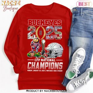 Ohio State Buckeyes 2025 CFP National Champions Unisex T-Shirt