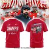 2024 AFC Champs Kansas City Chiefs 3D T-Shirt