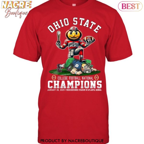 Ohio State Buckeyes College Football National Champions 2025 Unisex T-Shirt