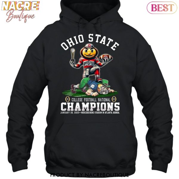 Ohio State Buckeyes College Football National Champions 2025 Unisex T-Shirt