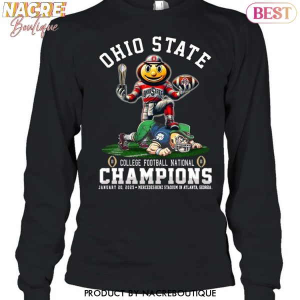 Ohio State Buckeyes College Football National Champions 2025 Unisex T-Shirt