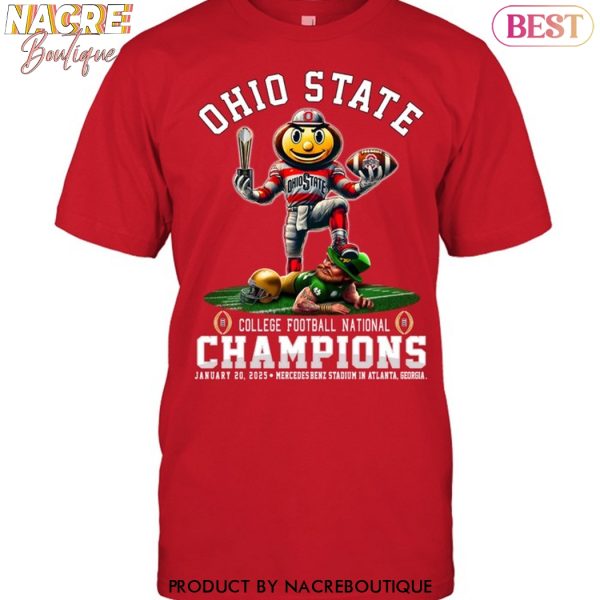 Ohio State Buckeyes College Football National Champions Unisex T-Shirt