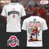 Ohio State Buckeyes Cotton Bowl Champions 3D T-Shirt – Black