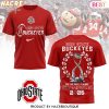 Ohio State Buckeyes Cotton Bowl Champions 2025 3D T-Shirt