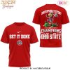 Ohio State Buckeyes Get It Done Unstoppable Victory National Champions 2024-2025 Ohio State 3D T-Shirt – White