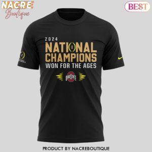 Ohio State Buckeyes National Champions Won For The Ages 3D T-Shirt