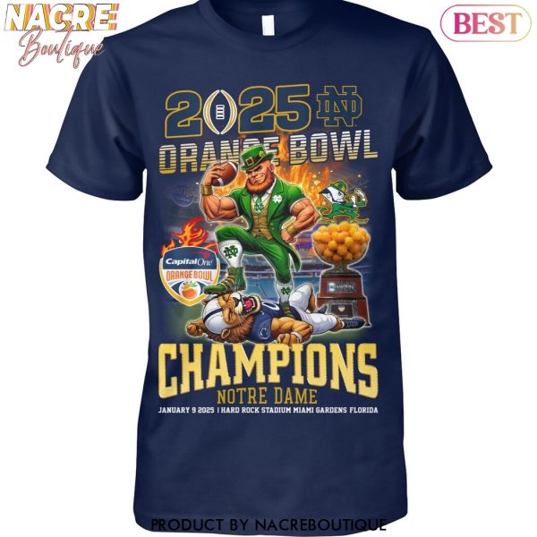 Orange Bowl 2025 Notre Dame Fighting Irish Unisex T-Shirt