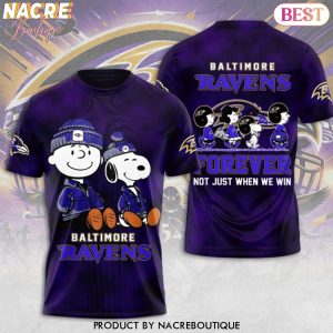 True Fan Baltimore Ravens Forever Win Or Lose Unisex T-Shirt