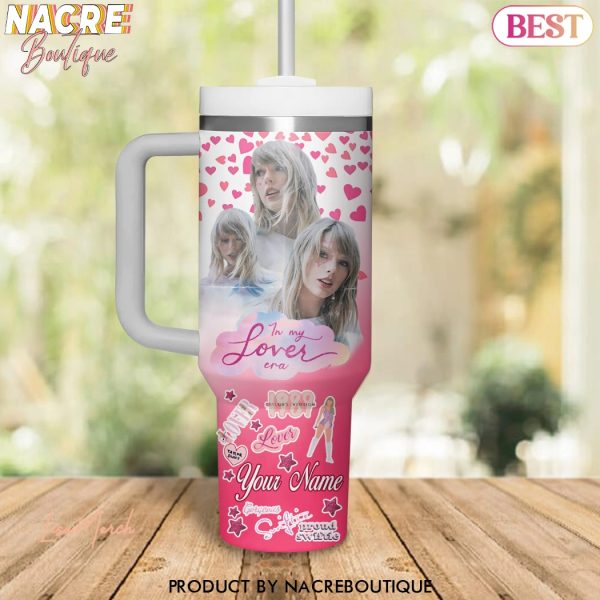 Personalized Taylor Swift 1989 Tumbler With Handle And Straw