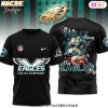 Philadelphia Eagles 2024 Conference Champions 3D T-Shirt – Green