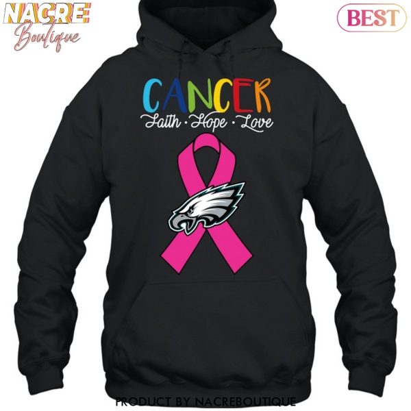 Philadelphia Eagles Cancer Faith – Hope – Love Unisex T-Shirt