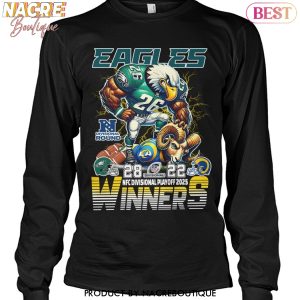 Philadelphia Eagles NFC Divisional Playoffs 2025 Winners Unisex T-Shirt