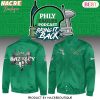 Philadelphia Eagles Bring It Black Baseball Jacket