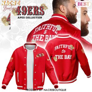 San Francisco 49ers Faithful To The Bay Baseball Jacket