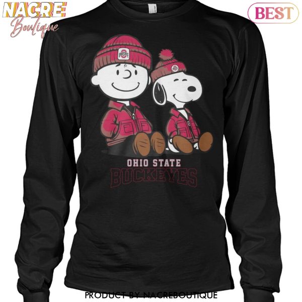 Snoopy x Ohio State Buckeyes Unisex T-Shirt