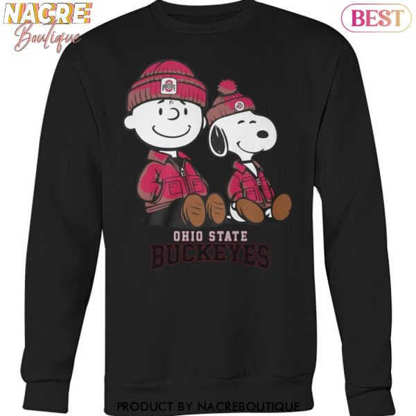 Snoopy x Ohio State Buckeyes Unisex T-Shirt