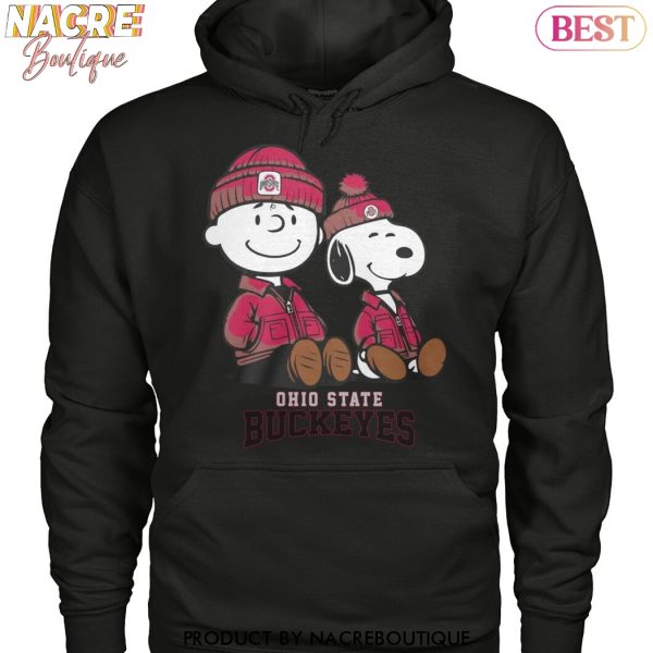 Snoopy x Ohio State Buckeyes Unisex T-Shirt