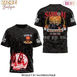 Sum 41 – Tour Of The Setting Sum The Final Tour 3D T-Shirt