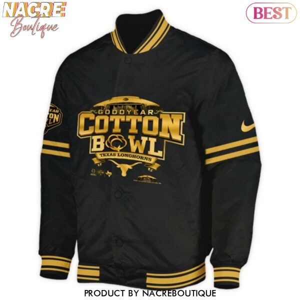 Texas Longhorns Cotton Bowl Champions 2025 Goodyear Baseball Jacket