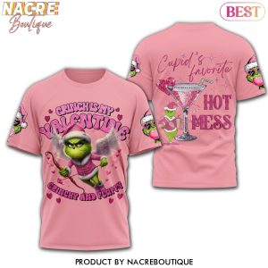 The Grinch – Grinch Is My Valentina 3D T-Shirt