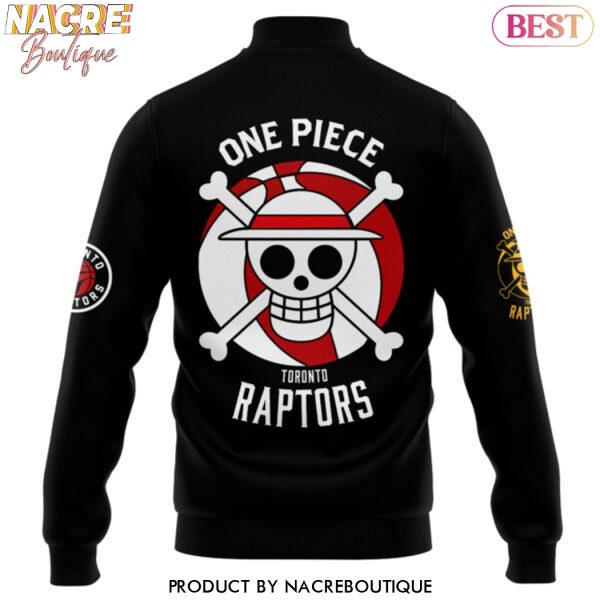 Toronto Raptors Basketball x One Piece Baseball Jacket