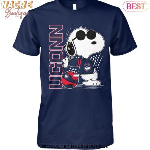 UConn Huskies Basketball x Snoopy Unisex T-Shirt