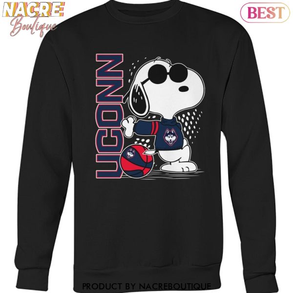 UConn Huskies Basketball x Snoopy Unisex T-Shirt