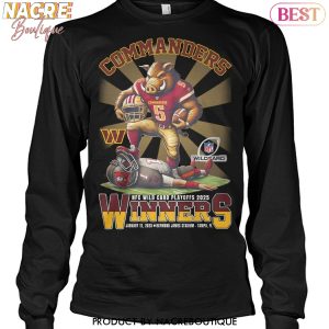 Washington Commanders NFC Wild Card Playoffs 2025 Winner Unisex T-Shirt