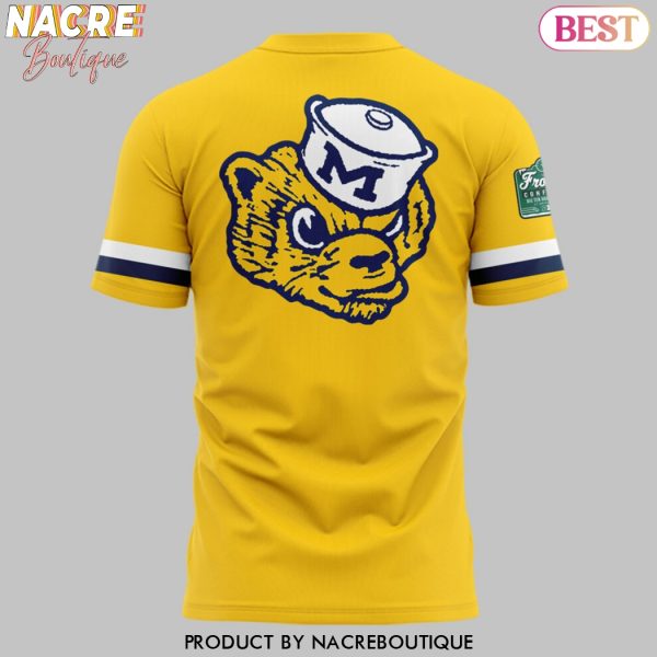 Wrigley Field Michigan Wolverines Hockey 3D T-Shirt